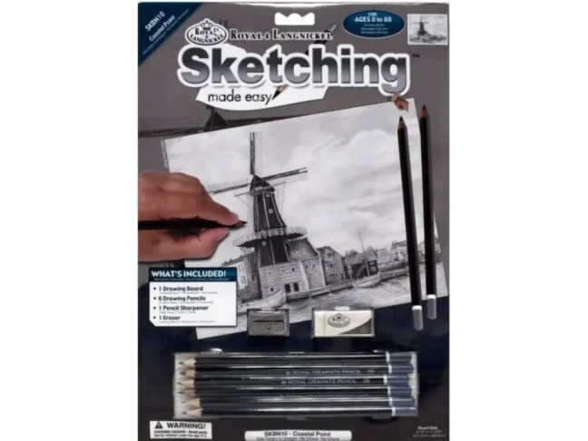 Set da disegno Royal & Langnickel con tema - Punto costiero