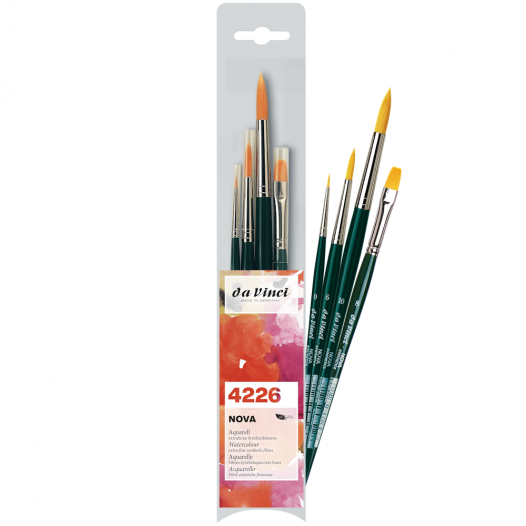 daVinci NOVA set di pennelli sintetici - serie 4226