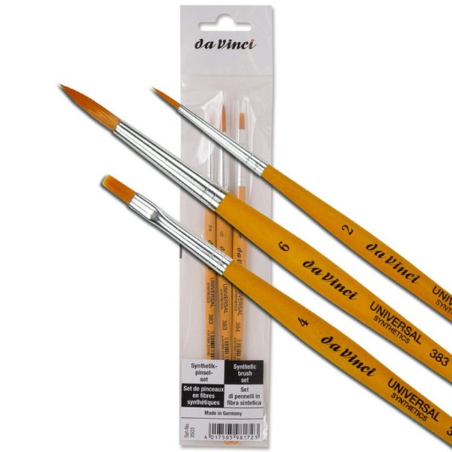 daVinci set di pennelli sintetici - 3503