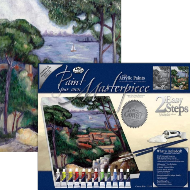 Pictură pe pânză cu motiv - L'Estaque à Villa