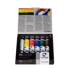 Colori a olio Van Gogh - set iniziale 6 x 20 ml