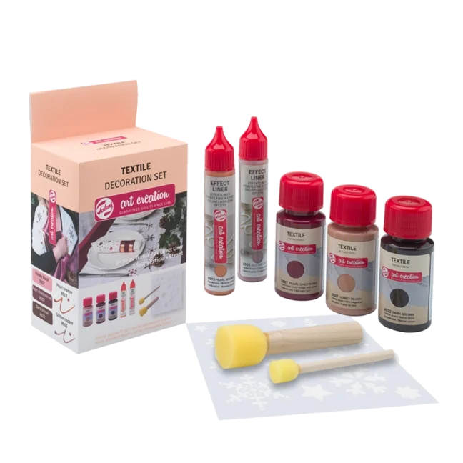 Art Creation Set Decorativo per Tessuti