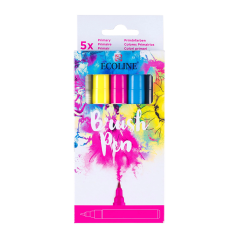 Ecoline Brush Pen set Primary - 5 boja