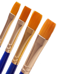 Royal R15 ecsetek olaj/akril/akvarell/gouache - lapos