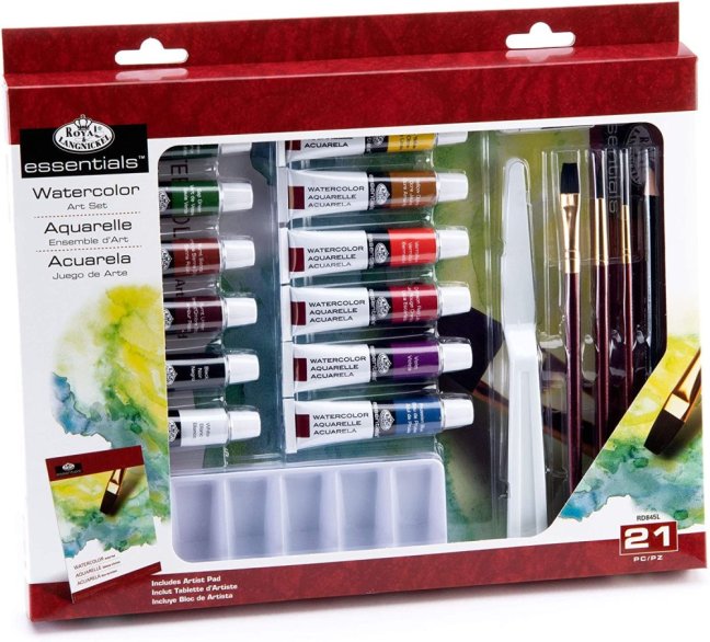 Akvarell színkészlet Royal & Langnickel - 21db
