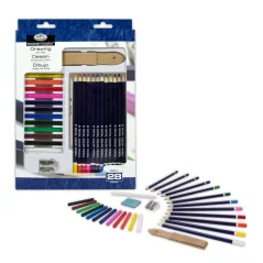 Sada ceruziek na kreslenie Royal & Langnickel Art Set - 28 ks