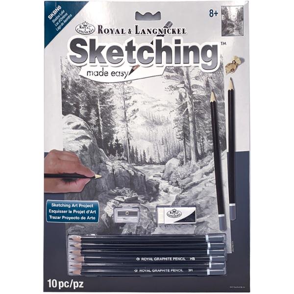 Set da disegno Royal & Langnickel con motivo - Fiume