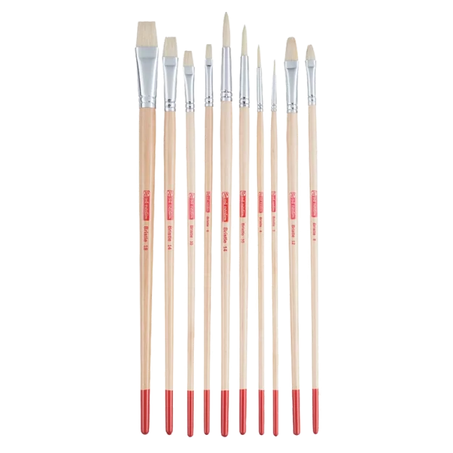 Pennelli per olio/acrilico/gouache ArtCreation - set 10 pezzi - 212M