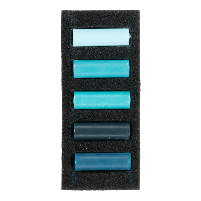 Suchý pastel REMBRANDT měkké - Cool Greens - sada 5 pol.pastelů