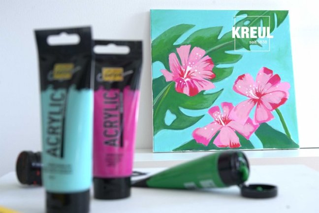 KREUL Sada akrylových barev SOLO GOYA – 10 x 100 ml