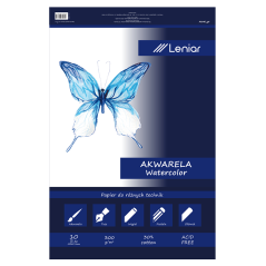 Leniar akvarelni blok - različiti formati