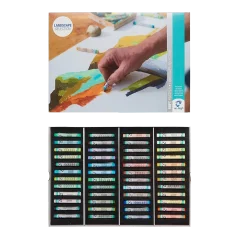 Suché pastely Van Gogh - sada 48 pastelů krajinka