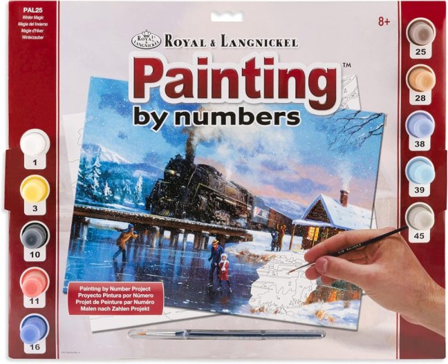 R&L Pittura con i numeri – Winter Magic