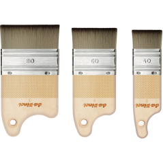 da Vinci pensule plate FIT SYNTHETICS - seria 5077 - alegeți dimensiunea