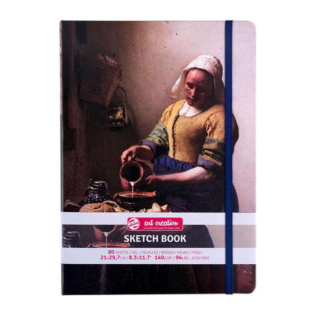Blocco da disegno Art Creation 21x30cm, 140g, 80 fogli