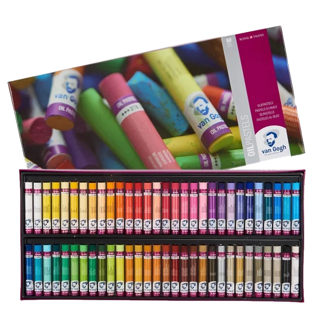 Olejové pastely Van Gogh - sada 60 pastelov