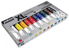 Pébéo Studio XL Fine Oil - Olajfesték Készlet 10 × 20 ml + Ecset