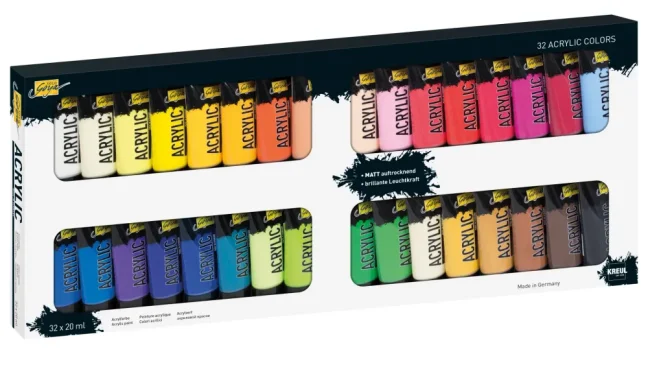 KREUL Akrilfesték készlet SOLO GOYA – 32 x 20 ml