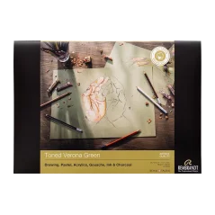 Rembrandt carta colorata - Verde veronese - A3, 180g, 50 fogli