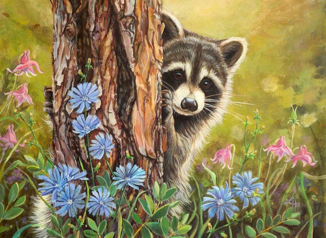 Pittura per numeri formato A3 - Ammiratore segreto