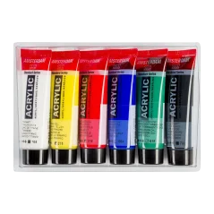 Amsterdam akril festékek - 6 x 20 ml készlet