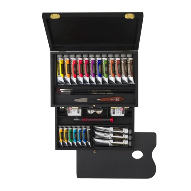 Rembrandt Olio LUSSO scatola di legno