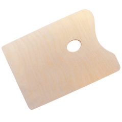 Paletta in legno - rettangolare 25 x 35 cm
