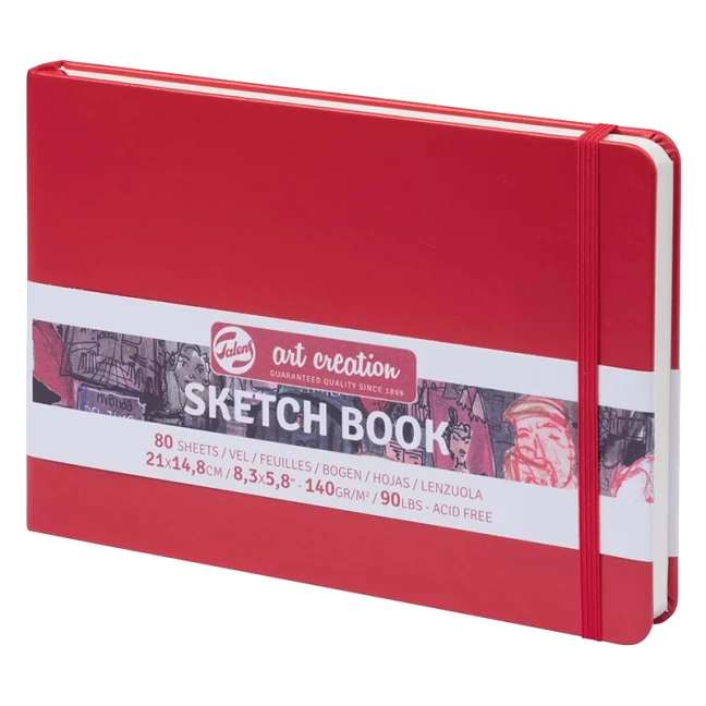 Blocco da disegno Art Creation 14,8x21cm - Red