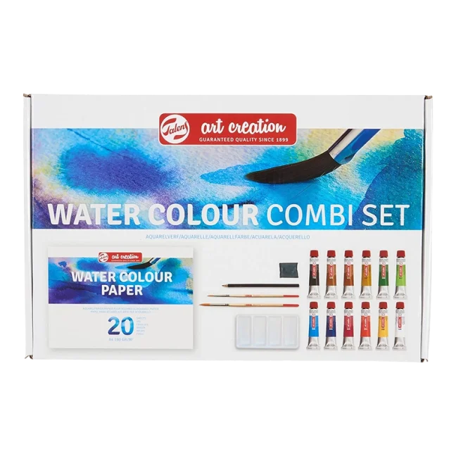 Colori ad acquerello Talens ArtCreation - set combinato 12 x 12 ml