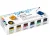 KREUL komplet barv za steklo in porcelan CLEAR - 6 x 20 ml