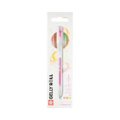 Sakura Gelly Roll Stardust sada gelových per 3 ks – Orange-Rose-Emerald