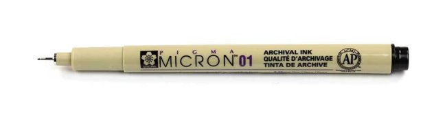 Sakura Pigma Micron® penna tecnica nera 08 in blister