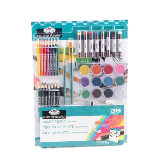 Blocco da pittura + set di colori Royal Langnickel