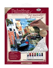 R&L Slikanje po brojevima na platnu – Venetian Scene