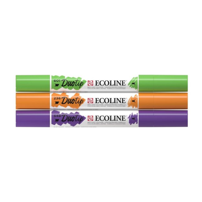 Ecoline Duotip pennarelli Set secondario | 3 colori