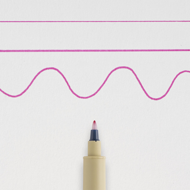 Penna tecnica SAKURA Pigma Micron® Rosa - scegli la dimensione della punta