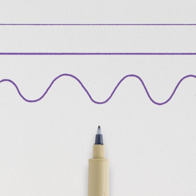 Penna tecnica SAKURA Pigma Micron® PURPLE - scegli la dimensione della punta