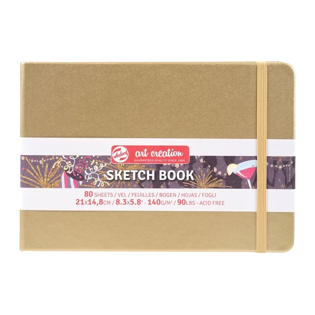 Blocco da disegno Art Creation 14,8x21cm - White Gold