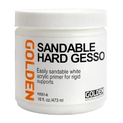 GOLDEN csiszolható kemény gesso - 473 ml
