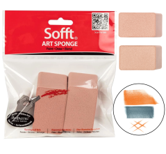 PanPastel lapos ferde szivacskészlet – 2 db