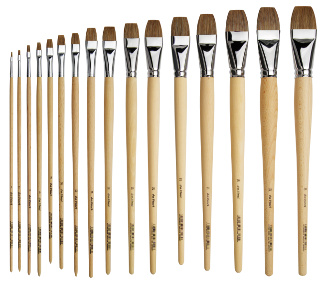 Pennelli da Vinci OX HAIR - Pelo di bue - 1768 - Scegli la dimensione del pennello