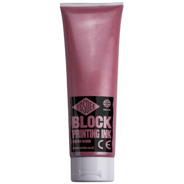 ESSDEE Colore per linoleografia 300ml - vari colori - ESSDEE Colore per linoleografia: Pearlescent Pink (02)