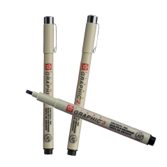 Sakura Pigma Graphic® Black tehnička olovka - različite veličine