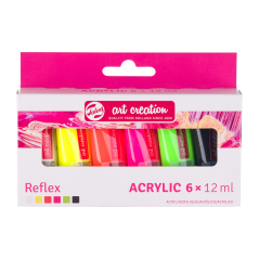 Art Creation set akrilnih boja 6 x 12 ml - Reflex