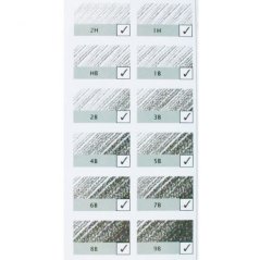 Grafitové ceruzky Bruynzeel Expression - sada 12 ks