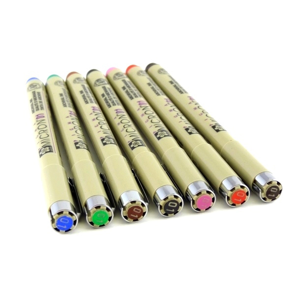 Technické pero SAKURA Pigma Micron® Blue - vyber veľkosť hrotu