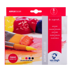 Van Gogh akrilne boje Primary Mixing set – 5 x 40 ml