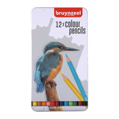 Olovke u boji Bruynzeel u limenci Kingfisher - 12 kom