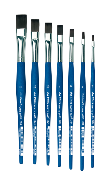 Pennelli da Vinci FORTE BASIC - 394 - Scegli la dimensione del pennello