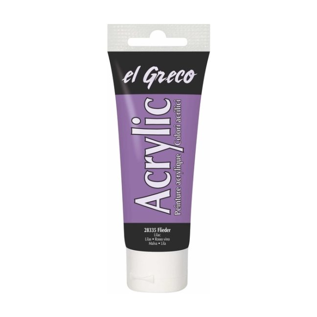 KREUL Colore acrilico El Greco 75 ml - KREUL colore acrilico El Greco 75 ml – scegli la tonalità: 28335 – Lilac